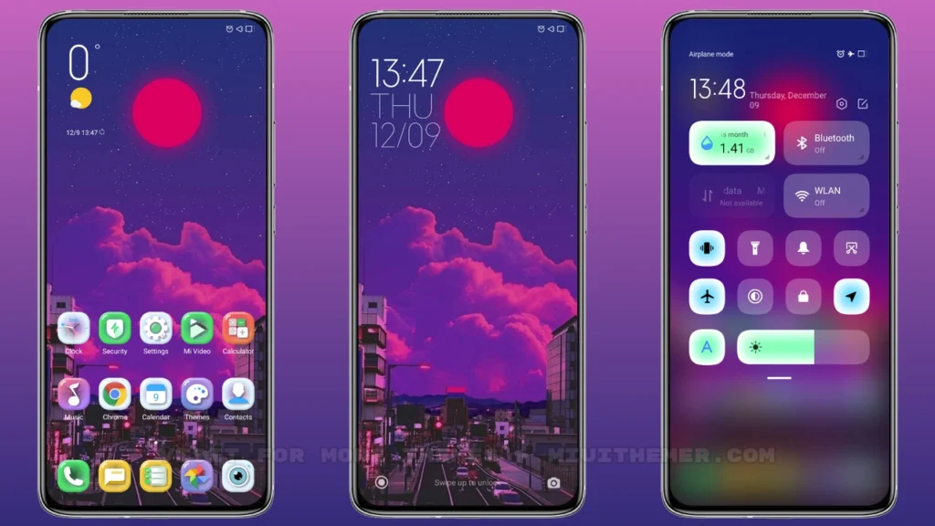 City MIUI theme for Xiaomi and Redmi devices - MIUI Themer