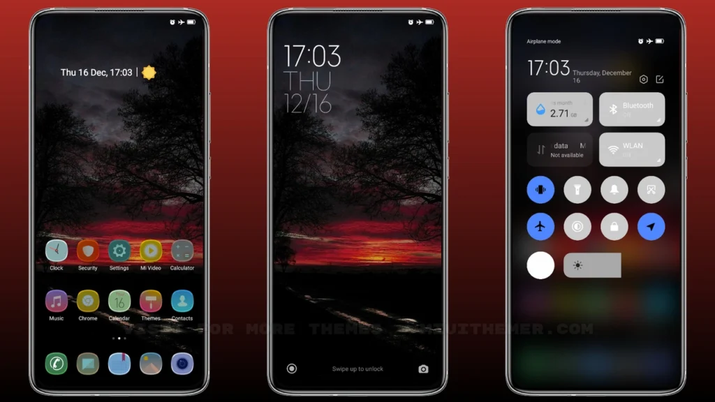 Cloudy Night v12 MIUI Theme