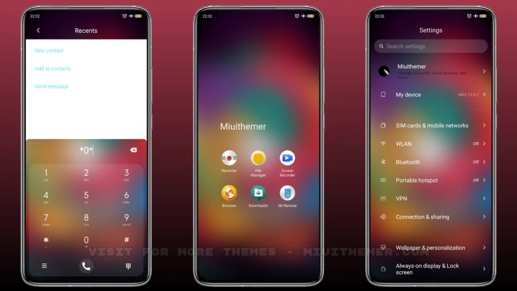 Colorful Kaleidoscope MIUI Theme