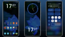 Colorfull black MIUI Theme