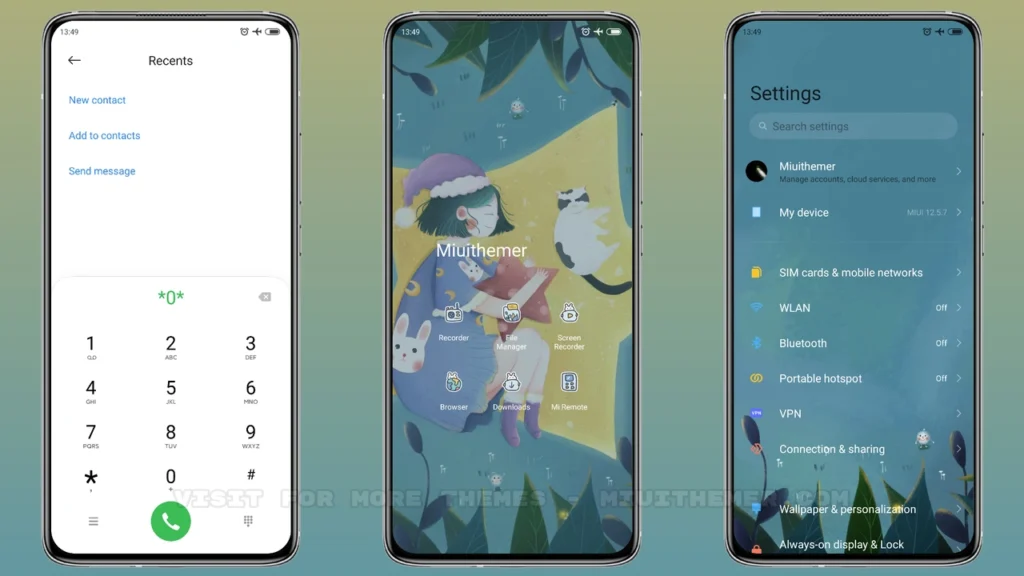 Dream light MIUI Theme