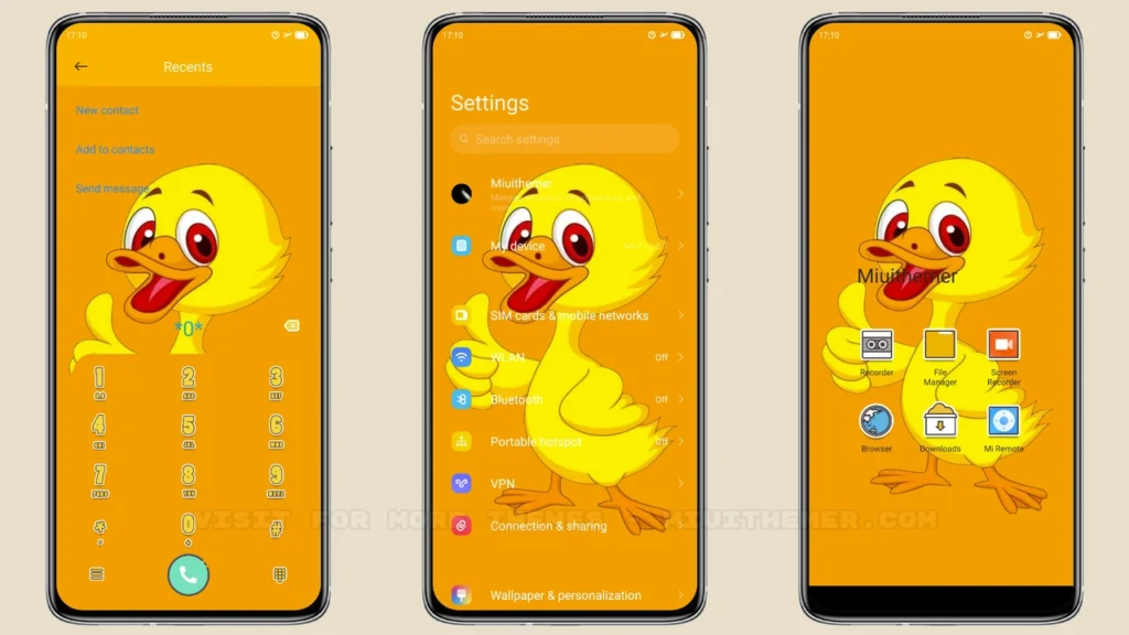 Duck MIUI Theme