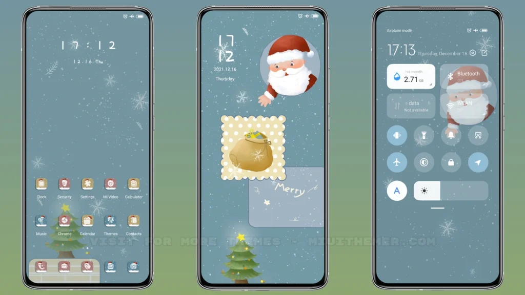 Gift delivery MIUI Theme