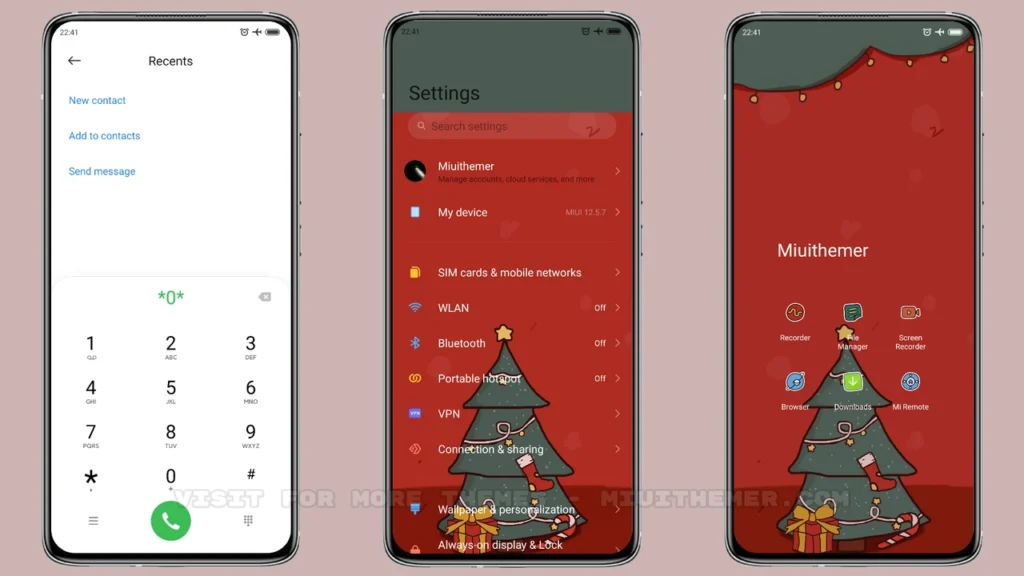 It's Christmas MIUI Theme