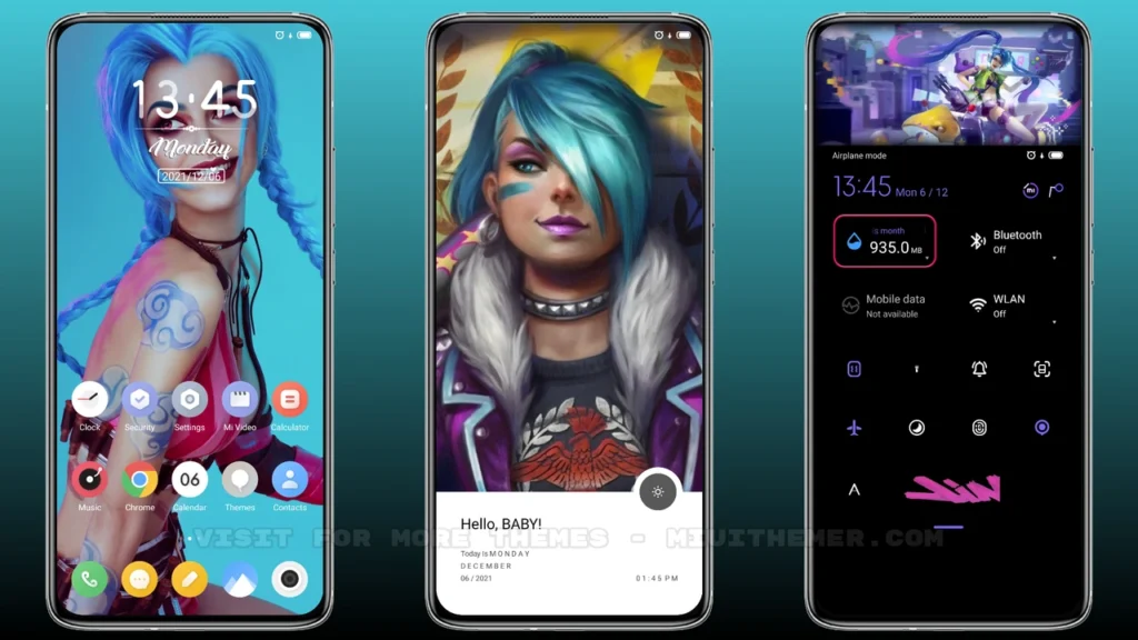 Jinx Was Here! MIUI Theme