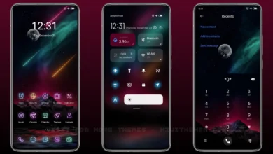 Meteor sky MIUI Theme