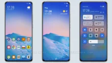 Montagna rosa MIUI Theme