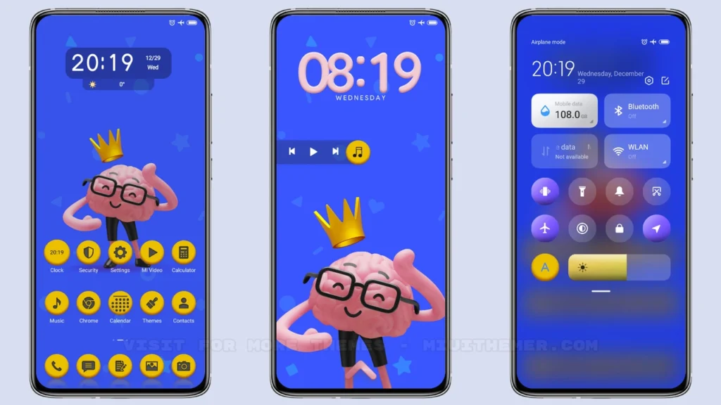 Mr. Brainy_3MDP MIUI Theme