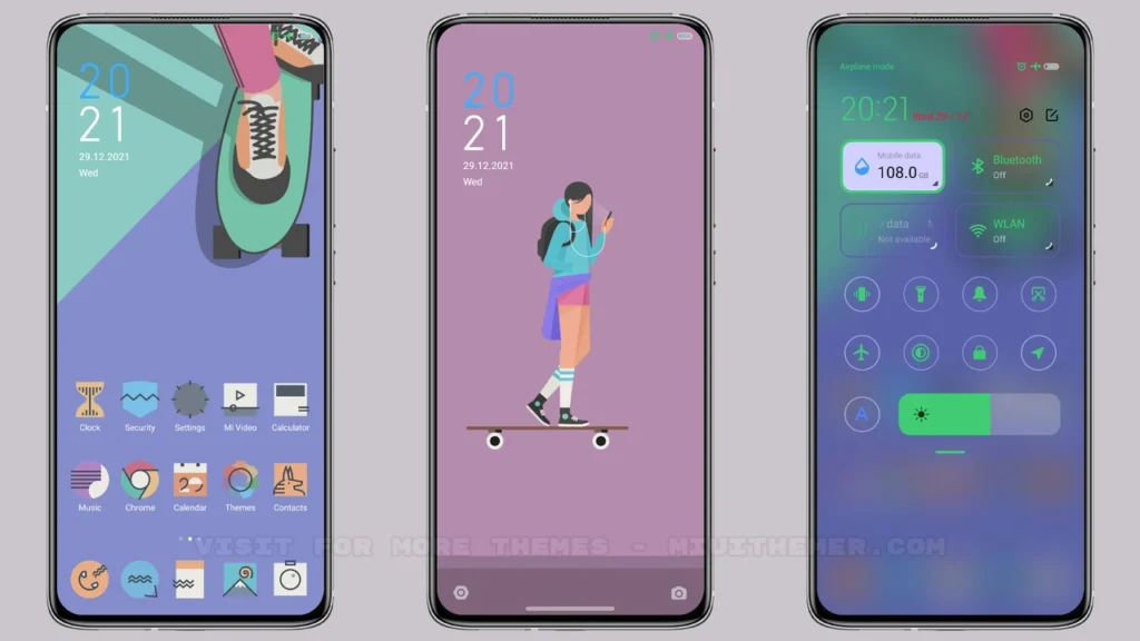 Patinete MIUI Theme