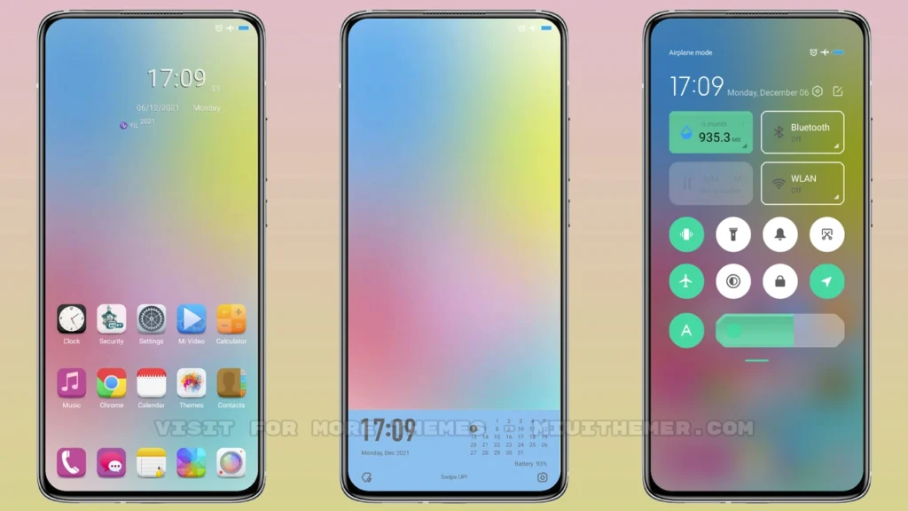 Pink Blue MIUI Theme