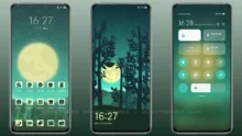 Quiet forest MIUI Theme