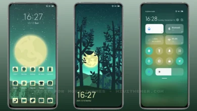 Quiet forest MIUI Theme