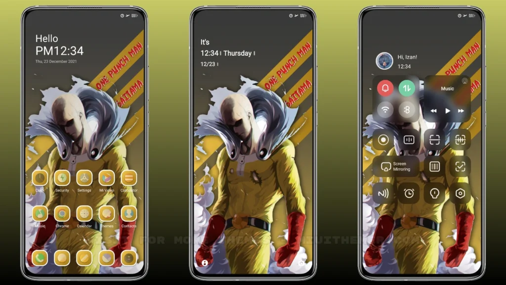 Saitama V12.5 MIUI Theme