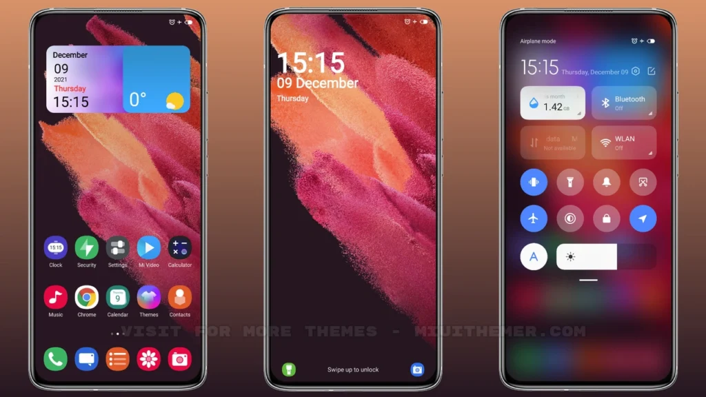 Samsung S21 MIUI Theme