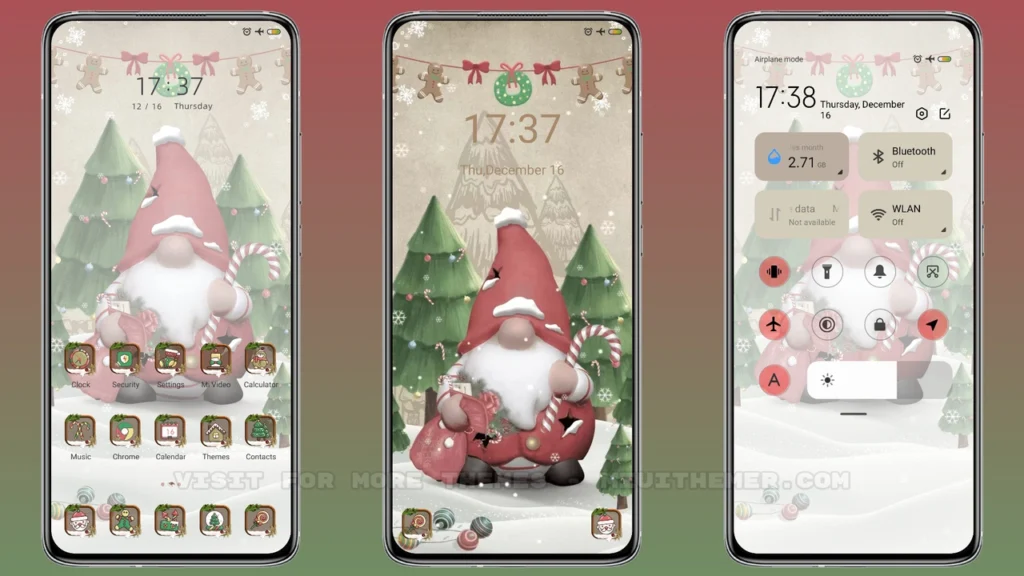 Santa Claus MIUI Theme