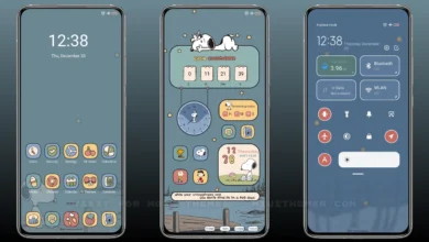 Snoopy's exam MIUI Theme