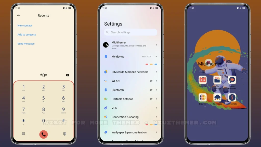 Surfeando MIUI Theme