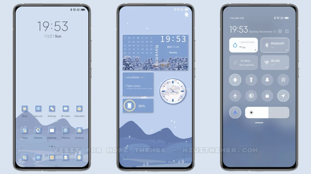 Winter Story MIUI Theme