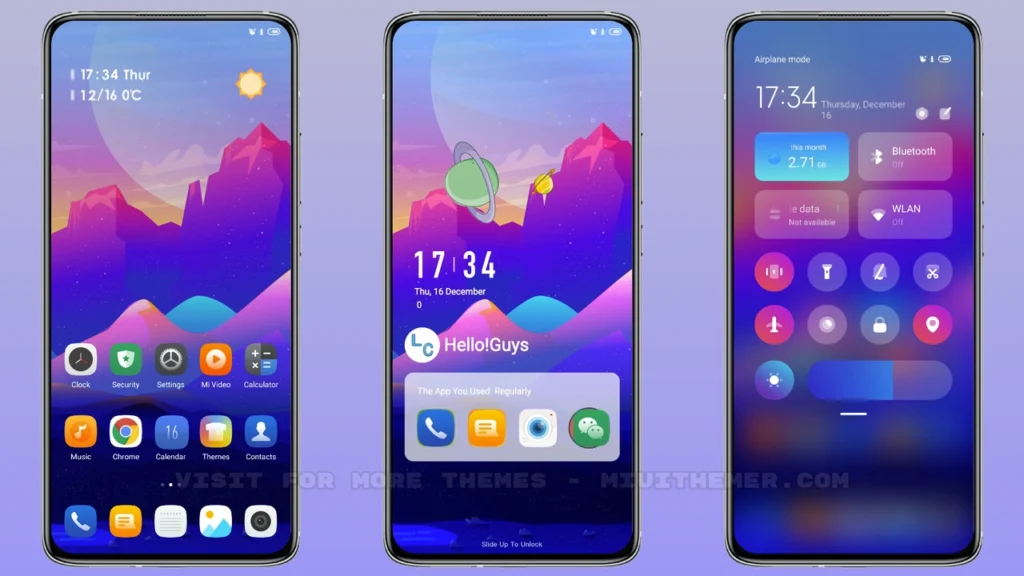 planetario MIUI Theme