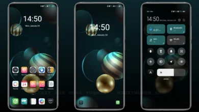 3D sphere MIUI Theme