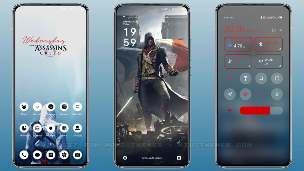 Assassin's Creed MIUI Theme