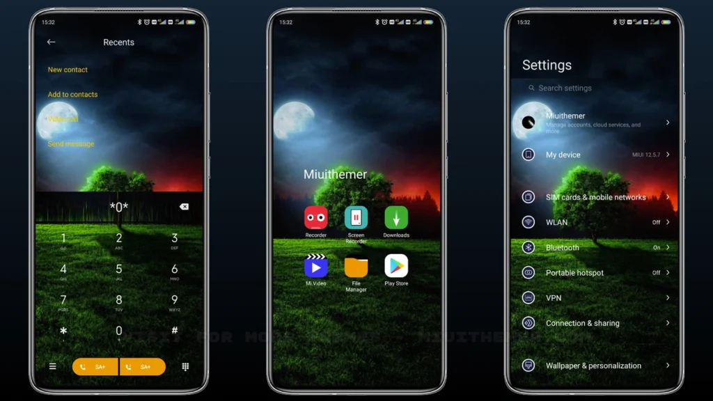 Beautiful nature MIUI Theme