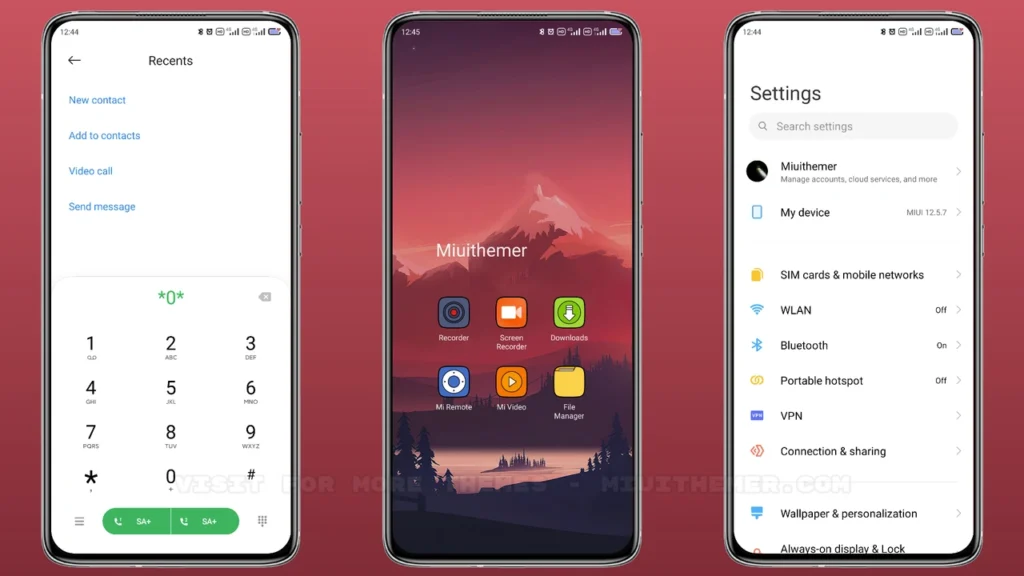 Blossom UI MIUI Theme