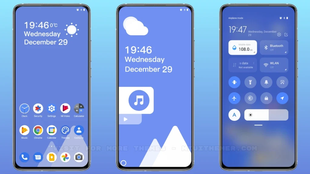 Cloudy MIUI Theme