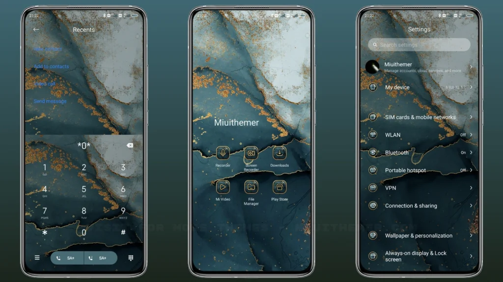 Commercial marble MIUI Theme