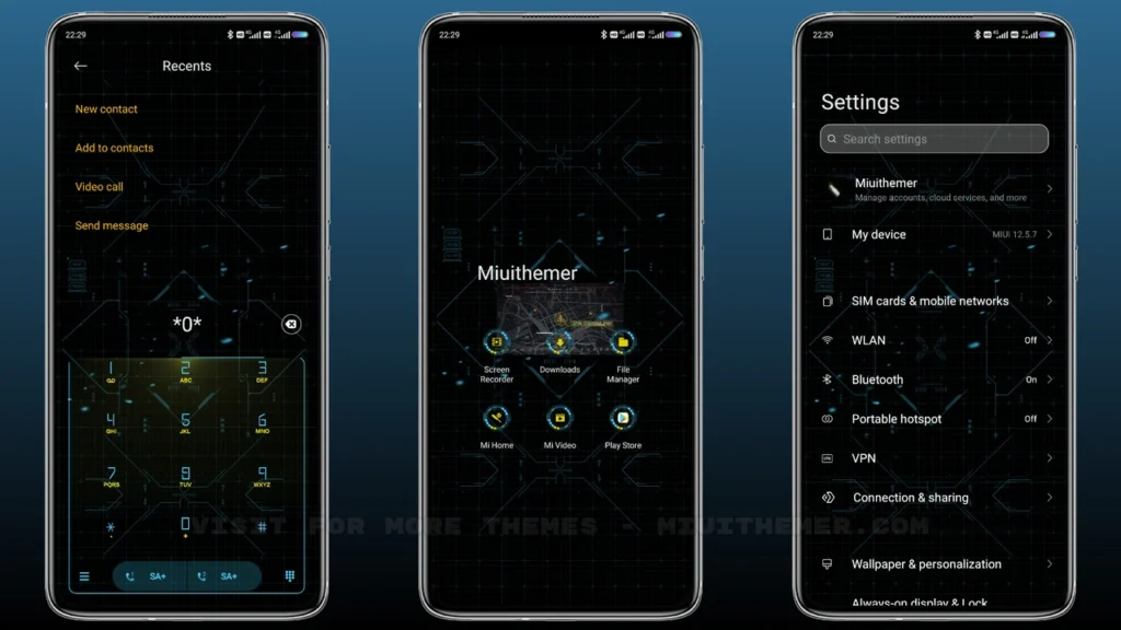 CyberCrime MIUI Theme