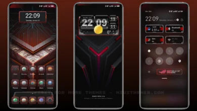 DARK ROG v12 MIUI Theme