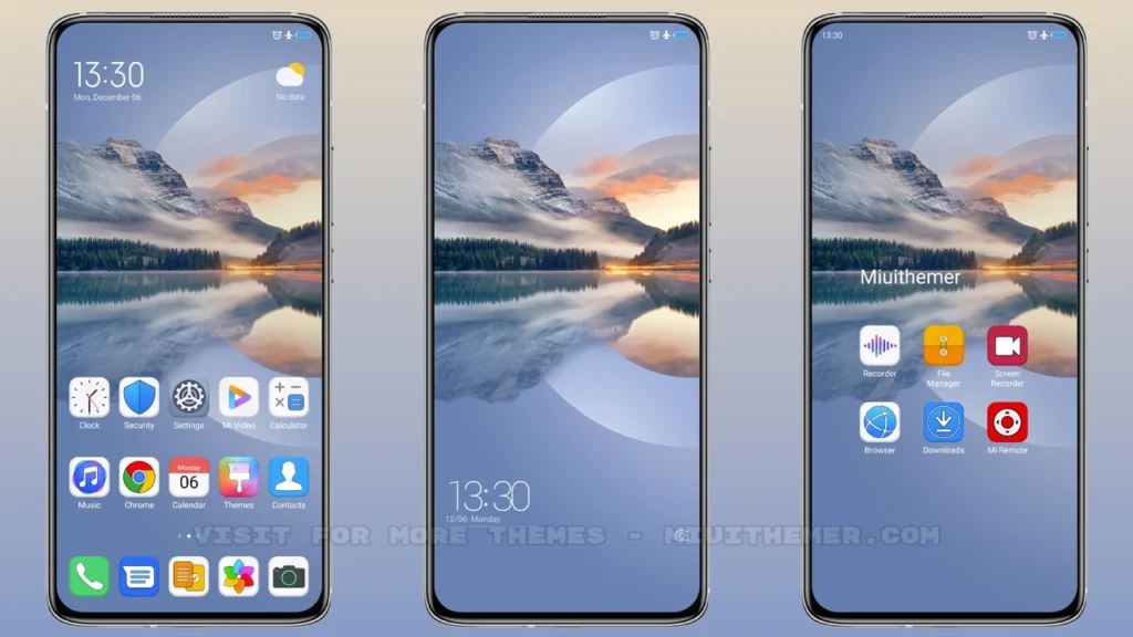 EMUI Square 3D MIUI Theme