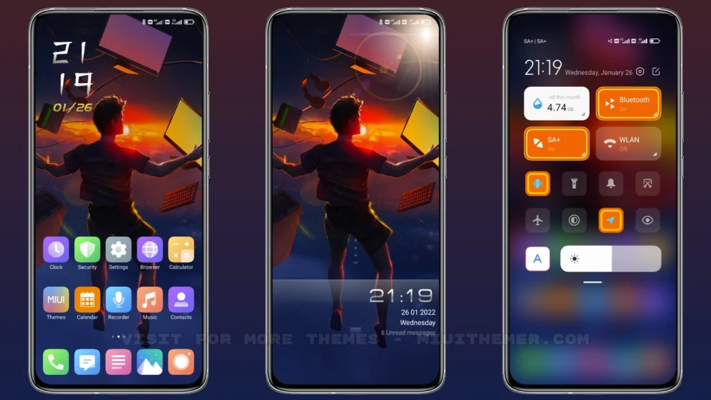 Flotando MIUI Theme