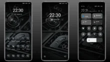 Grey gear MIUI Theme