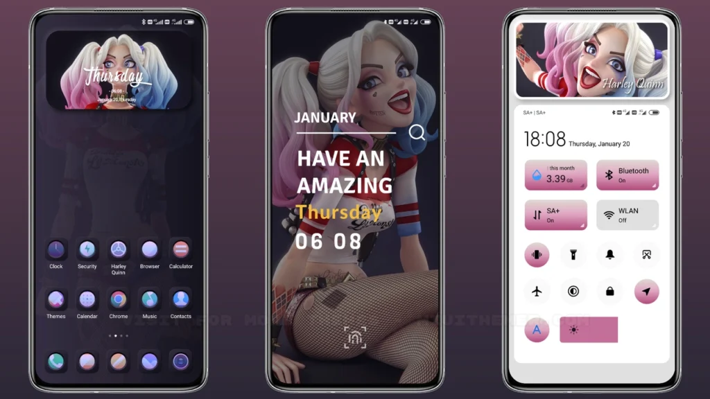 Harley Quenni MIUI Theme