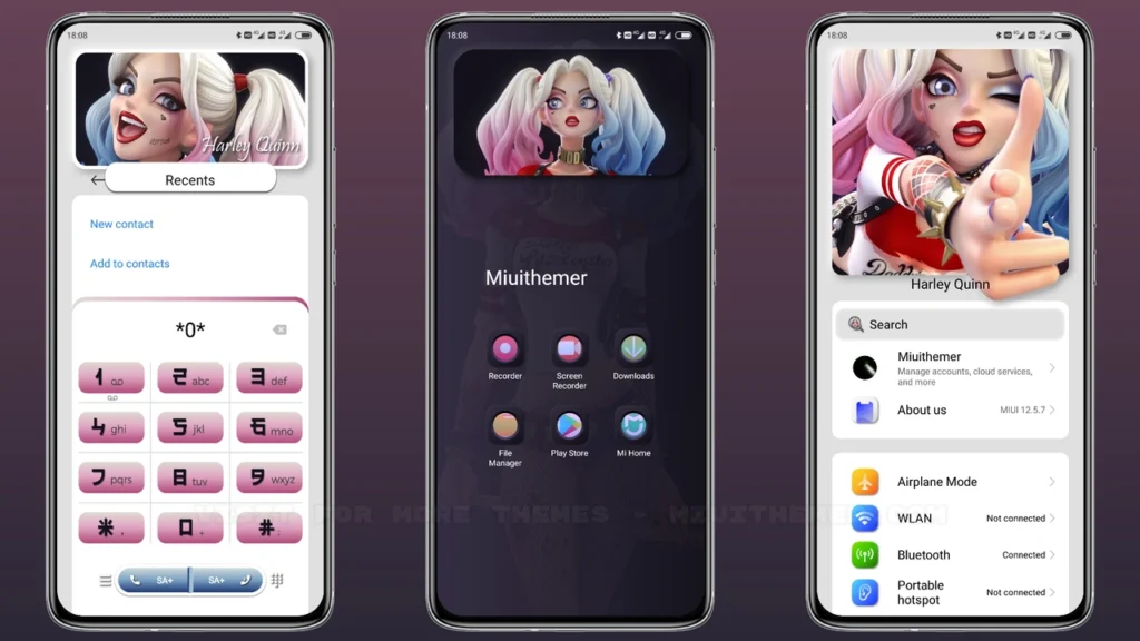 Harley Quenni MIUI Theme