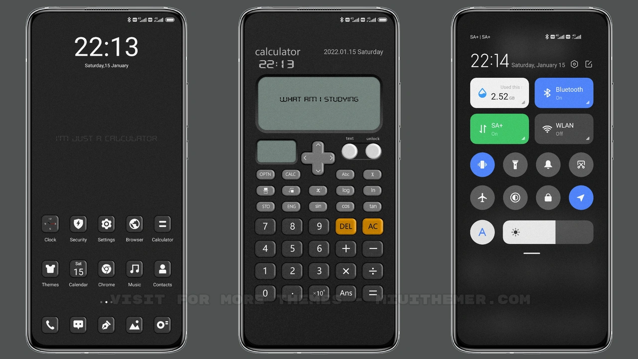 I'm a calculator MIUI theme for Xiaomi and Redmi devices MIUI Themer