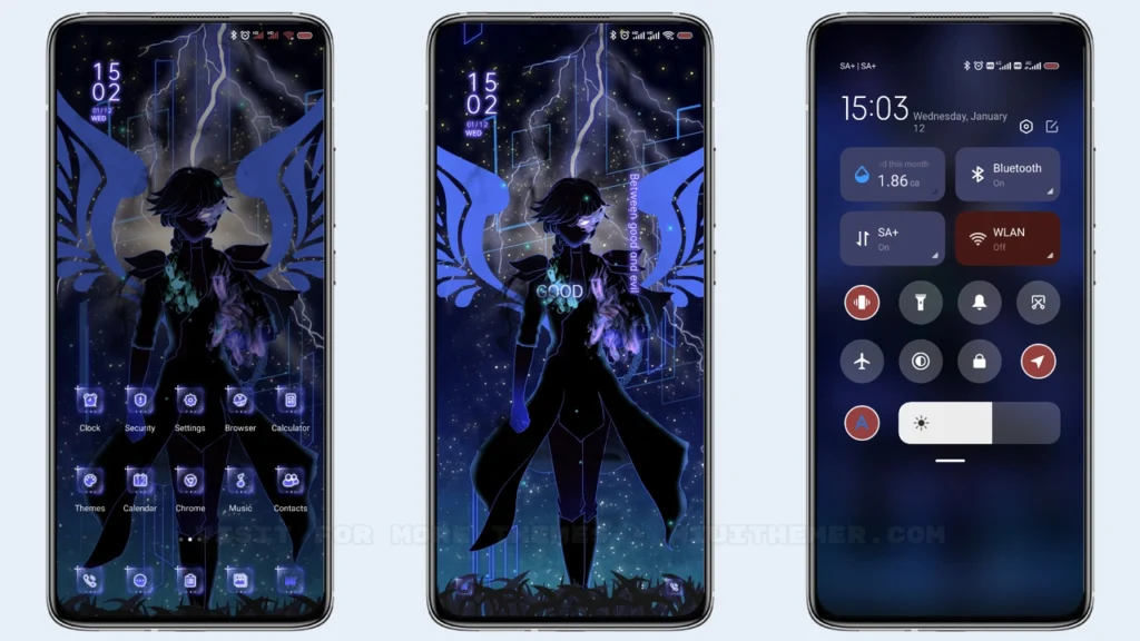 I'm a demon MIUI Theme