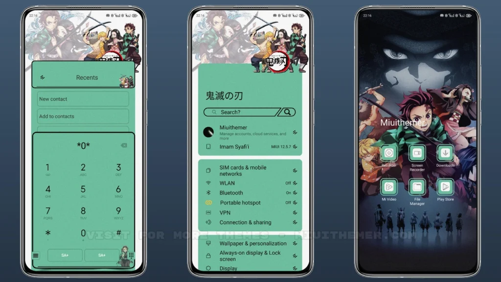 Kimetsu No Yaiba MIUI Theme