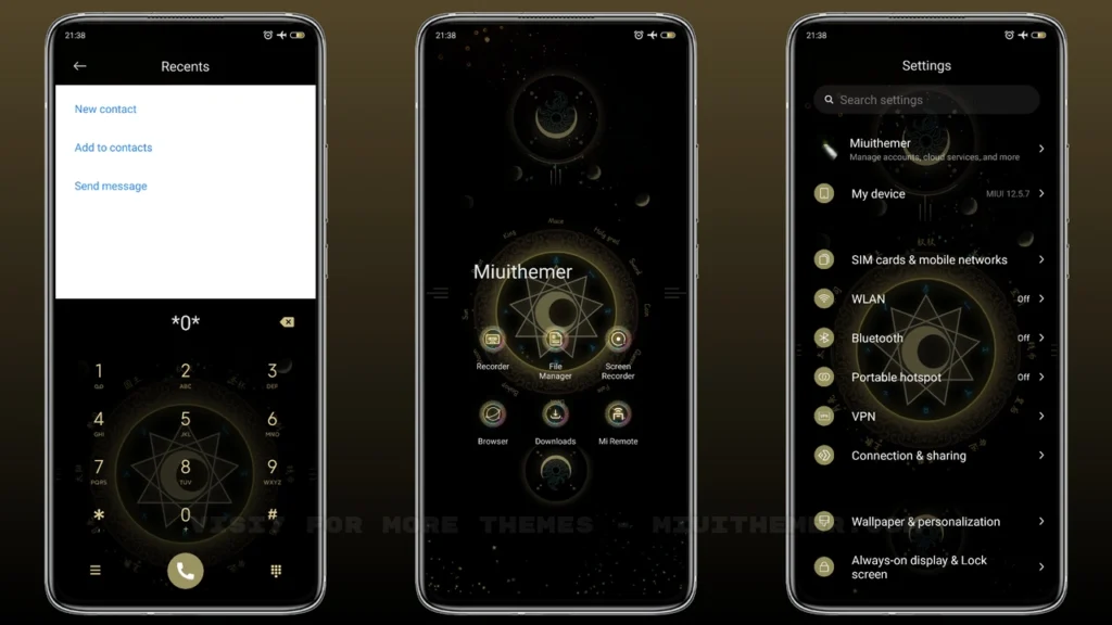 Musical Tarot MIUI Theme