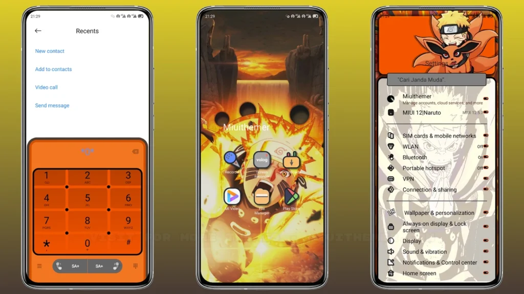 Narto Kurama V12 MIUI Theme