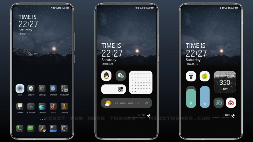 P_Starry night MIUI Theme