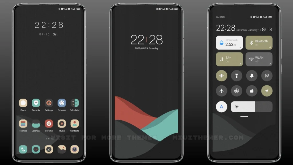 Retro tone MIUI Theme