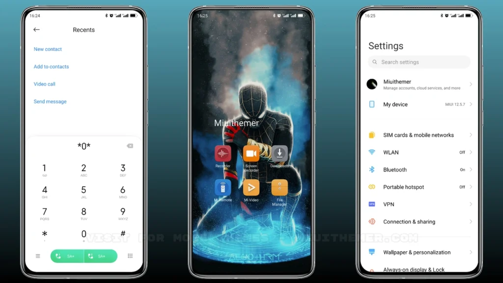 Spider UI MIUI Theme