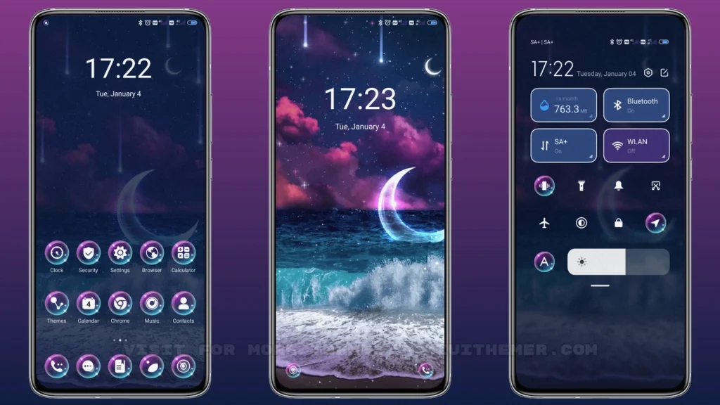 Starlight sea MIUI theme for Xiaomi and Redmi devices - MIUI Themer