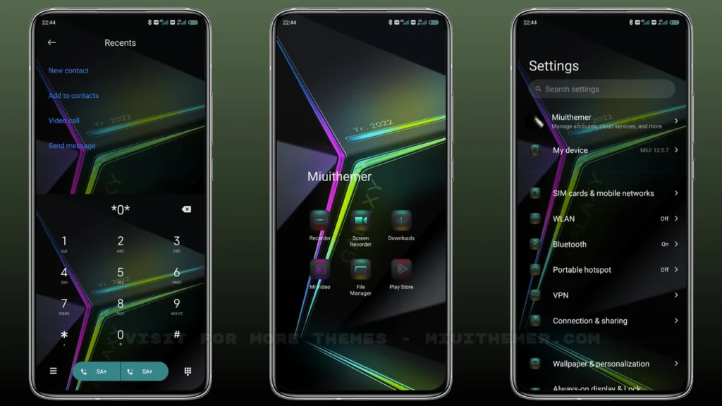 Texture geometry MIUI Theme