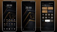 Textured gear MIUI Theme