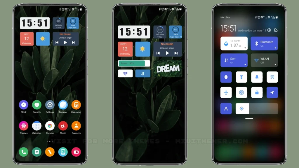 Widget MIUI Theme