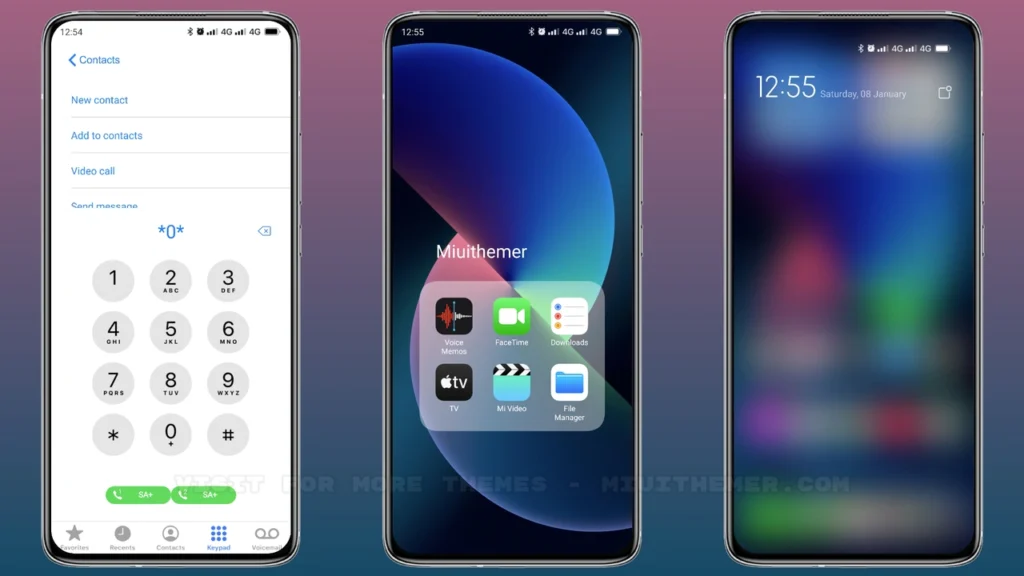 iOS 15 Lite MIUI Theme