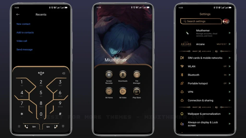 Arcane AGUi MIUI Theme